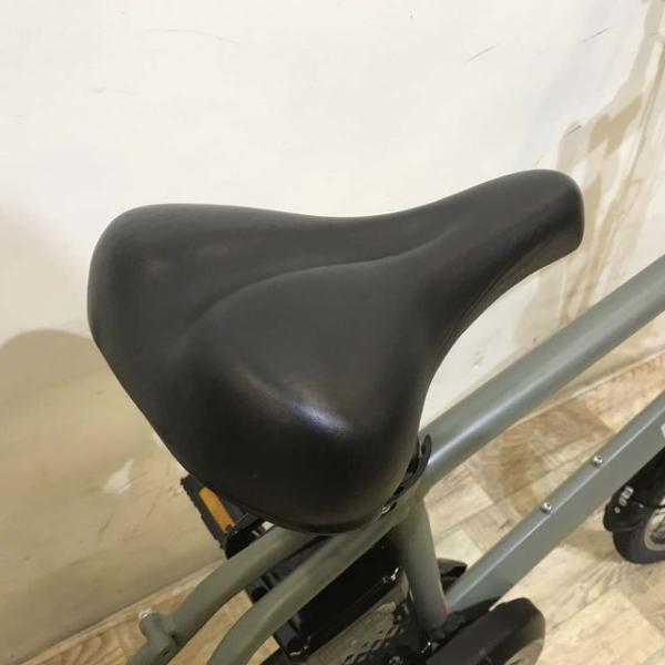 中古電動自転車 パナソニック ベロスター ミニ カーキ 20インチ KD012