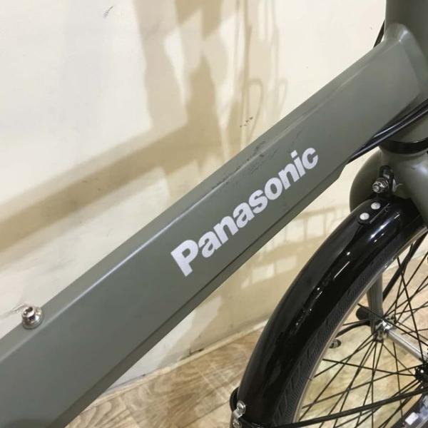 中古電動自転車 パナソニック ベロスター ミニ カーキ 20インチ KD012