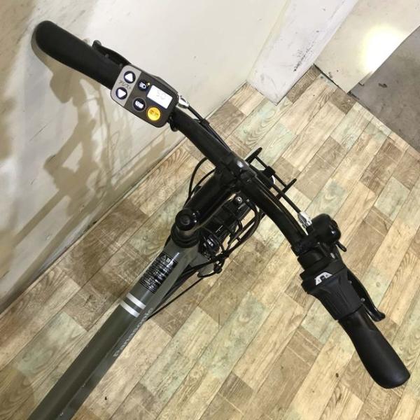 中古電動自転車 パナソニック ベロスター ミニ カーキ 20インチ KD012