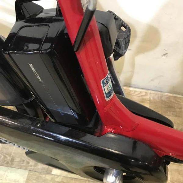 中古電動自転車 ヤマハ PAS ナチュラ L レッド 24インチ KD033