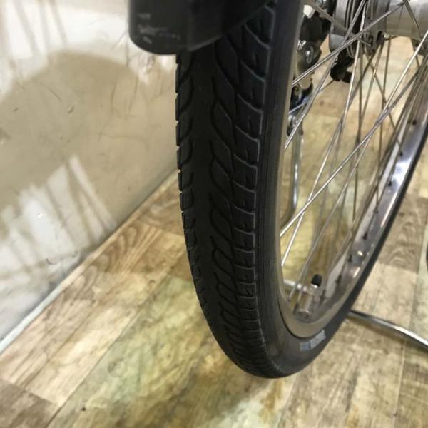 中古電動自転車 ヤマハ PAS ナチュラ L レッド 24インチ KD033
