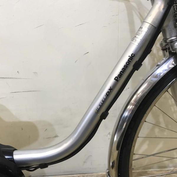 中古電動自転車 パナソニック ビビ DX シルバー 26インチ KD051