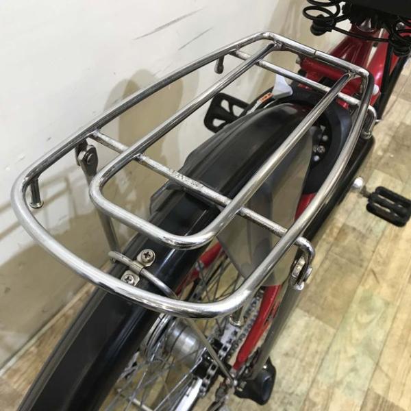 中古電動自転車 ヤマハ PAS ナチュラ S レッド 24インチ KD076