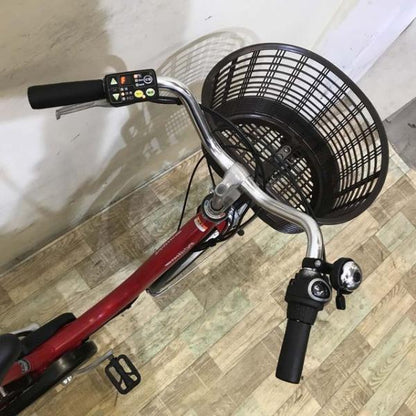 ヤマハ PAS ナチュラ S レッド 24インチ KD076【中古車】