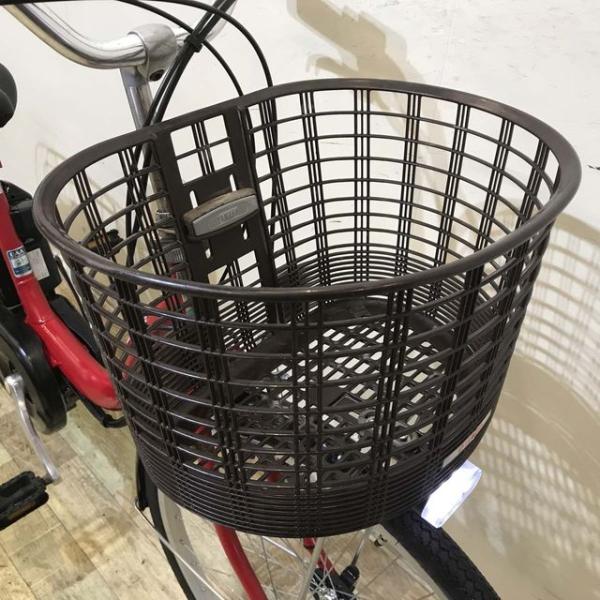 中古電動自転車 ヤマハ PAS ナチュラ S レッド 24インチ KD076