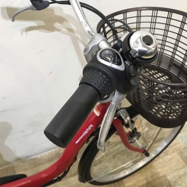 中古電動自転車 ヤマハ PAS ナチュラ S レッド 24インチ KD076