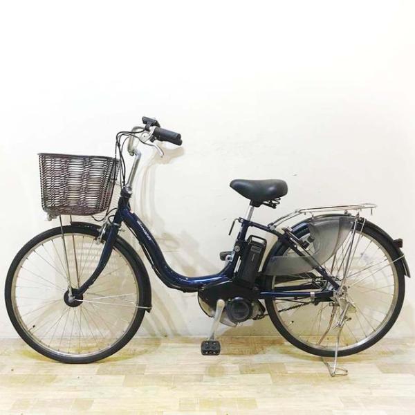 中古電動自転車 ヤマハ PAS ナチュラ L ネイビー 24インチ KE026