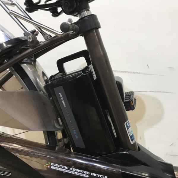 中古電動自転車 パナソニック ビビ DX ブラウン 26インチ KE048