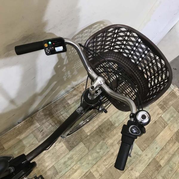 中古電動自転車 パナソニック ビビ DX ブラウン 26インチ KE048