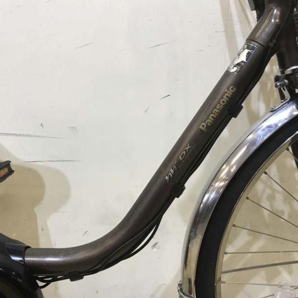 中古電動自転車 パナソニック ビビ DX ブラウン 26インチ KE048