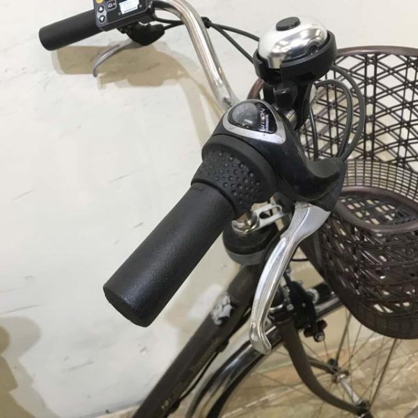 中古電動自転車 パナソニック ビビ DX ブラウン 26インチ KE048