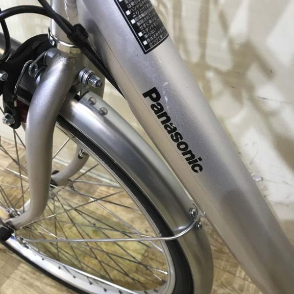 中古電動自転車 パナソニック ビビ L シルバー 24インチ KE049 