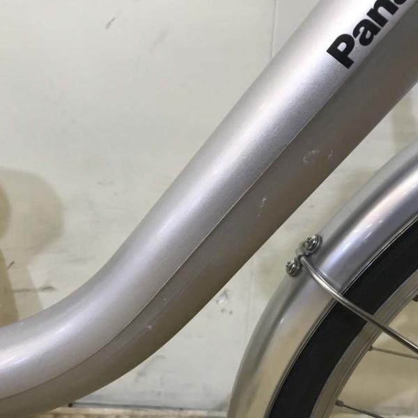中古電動自転車 パナソニック ビビ L シルバー 24インチ KE049 