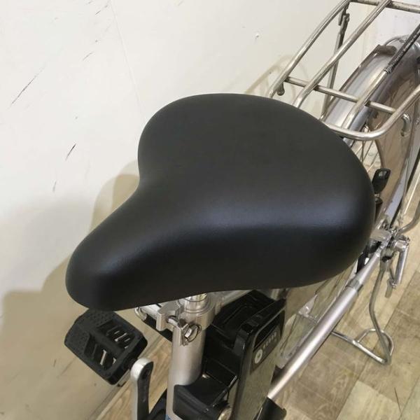 中古電動自転車 パナソニック ビビ L シルバー 24インチ KE049 