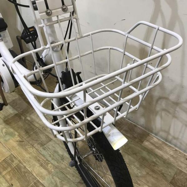 中古電動自転車 ブリヂストン bikke 2 e ビッケ ツー イー ホワイト 20インチ KE064