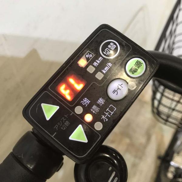 中古電動自転車 ブリヂストン HYDEE B ハイディ ビー ブラック 26インチ KE065 