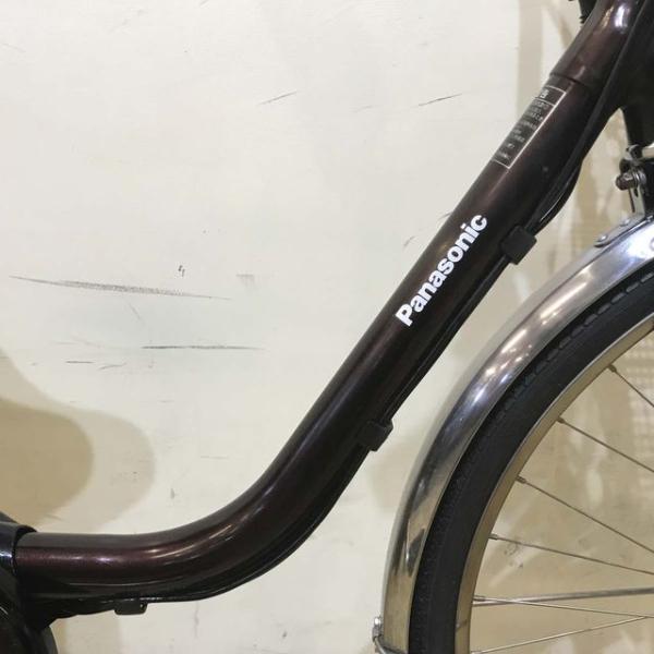 中古電動自転車 パナソニック ビビ DX ブラウン 26インチ KE074