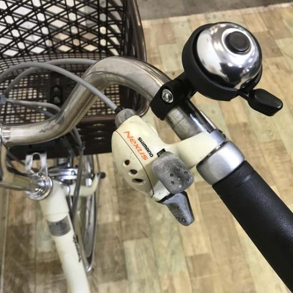 中古電動自転車 パナソニック ビビ SS 20 アイボリーホワイト 20インチ KE075