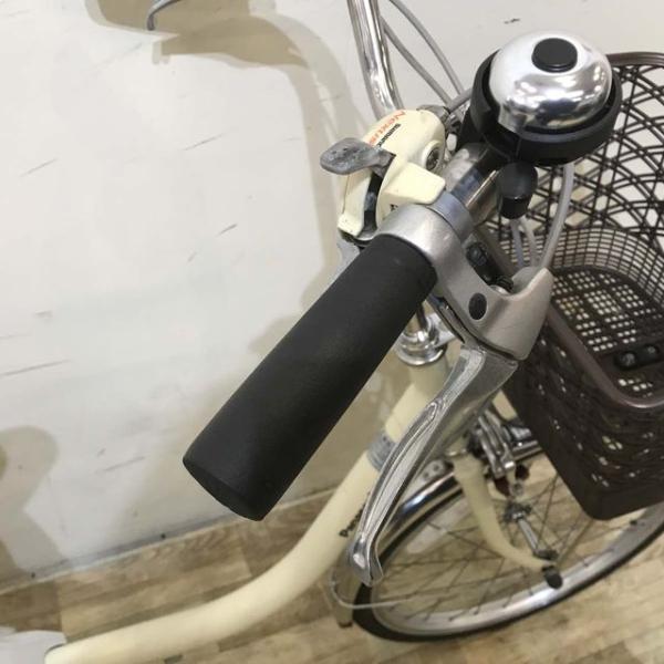 中古電動自転車 パナソニック ビビ SS 20 アイボリーホワイト 20インチ KE075