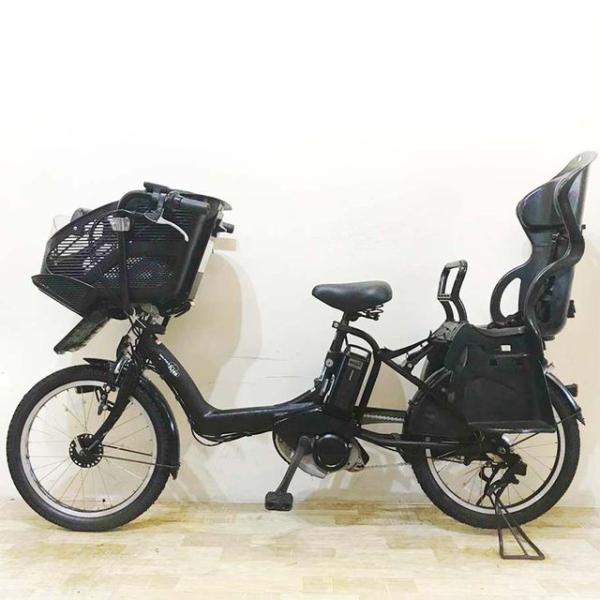 中古電動自転車 ヤマハ PAS Kiss mini パス キッス ミニ ブラウン 20インチ KE077