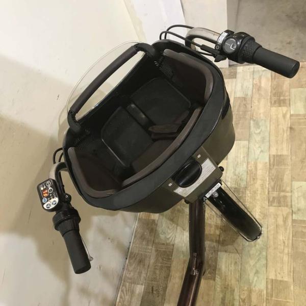 中古電動自転車 ブリヂストン アンジェリーノ プティット e ブラウン 20インチ KE082