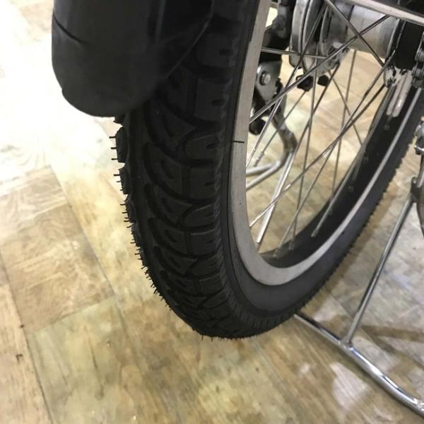ブリヂストン アンジェリーノ プティット e ブラウン 20インチ KE082【中古車】