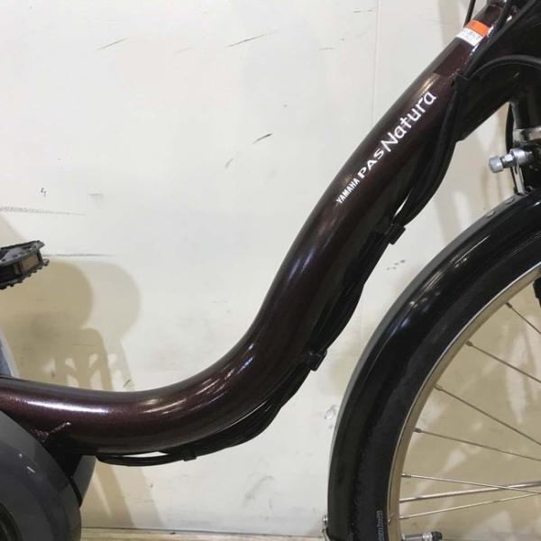 中古電動自転車 ヤマハ PAS ナチュラ M ブラウン 24インチ KE083