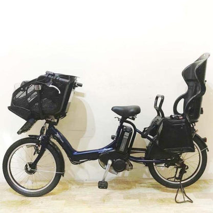 ブリヂストン アンジェリーノ プティット e ネイビー 20インチ KE086【中古車】
