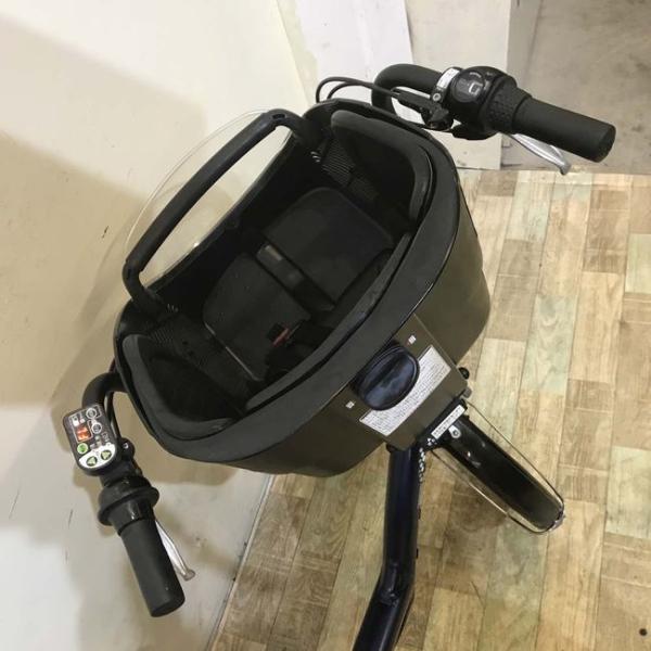 ブリヂストン アンジェリーノ プティット e ネイビー 20インチ KE086【中古車】