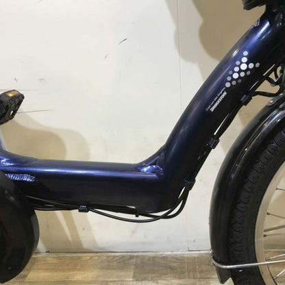 ブリヂストン アンジェリーノ プティット e ネイビー 20インチ KE086【中古車】