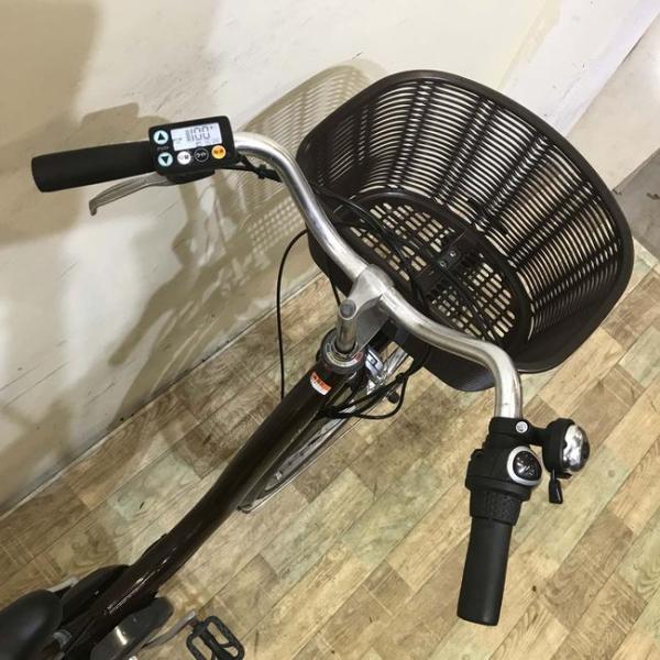 中古電動自転車 ヤマハ PAS Cheer パス チア ブラウン 26インチ KE090