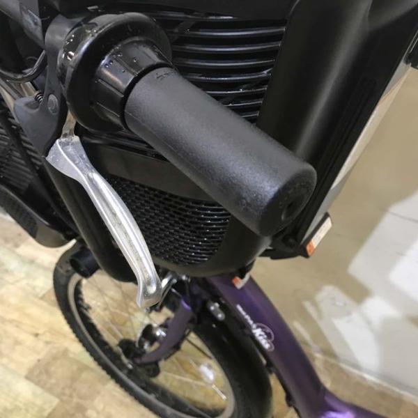 ヤマハ PAS Kiss mini パス キッス ミニ パープル 20インチ KE101【中古車】