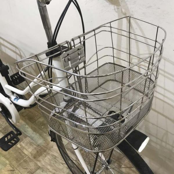 中古電動自転車 パナソニック TIMO I ティモ I ホワイト 26インチ KE103