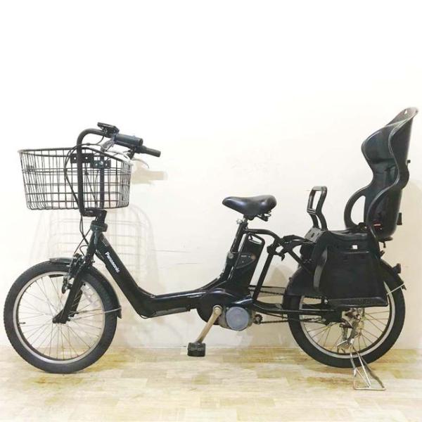 中古電動自転車 パナソニック ギュット ミニ K ブラック 20インチ KE116