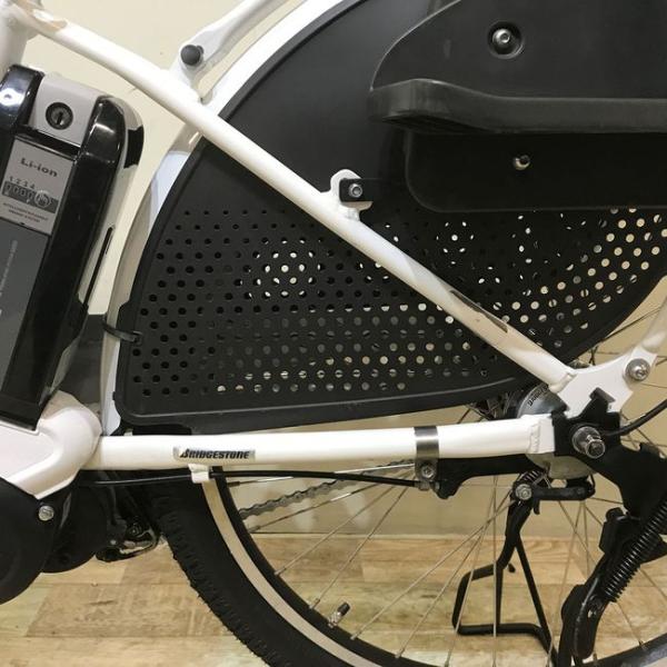 中古電動自転車 ブリヂストン HYDEE B ハイディ ビー ホワイト 26