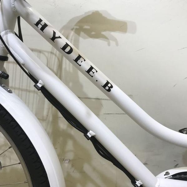 中古電動自転車 ブリヂストン HYDEE B ハイディ ビー ホワイト 26