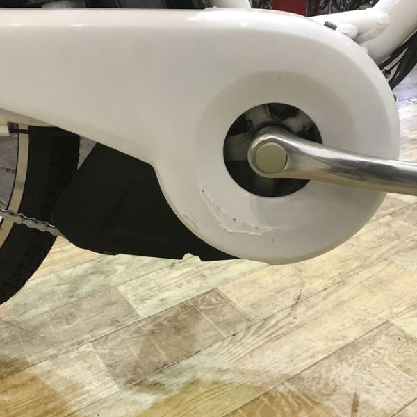 中古電動自転車 ブリヂストン HYDEE B ハイディ ビー ホワイト 26