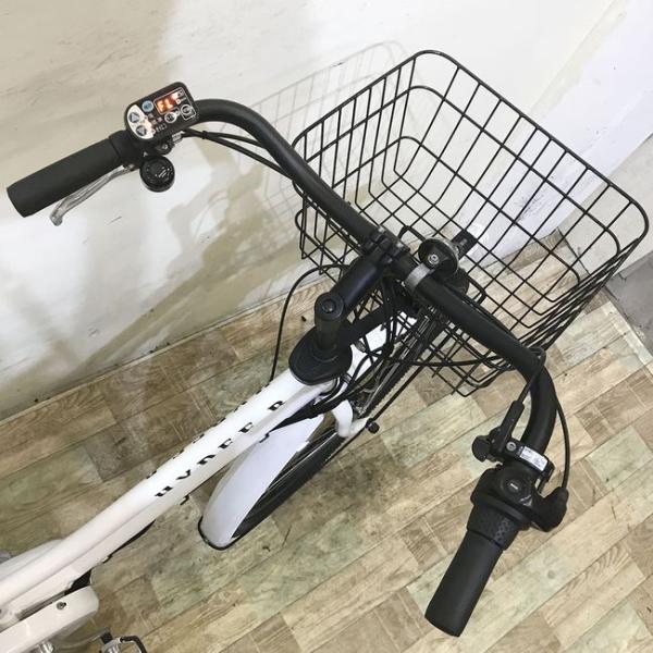 中古電動自転車 ブリヂストン HYDEE B ハイディ ビー ホワイト 26インチ KE128 
