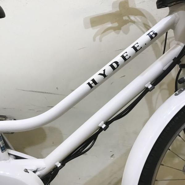 中古電動自転車 ブリヂストン HYDEE B ハイディ ビー ホワイト 26