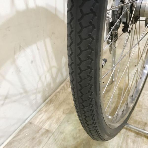 中古電動自転車 パナソニック ビビ DX パープル 26インチ KE130