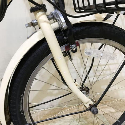 ブリヂストン bikke 2 e ビッケ ツー イー ベージュ 20インチ KE136 【中古車】