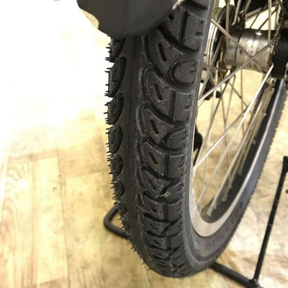 ブリヂストン bikke 2 e ビッケ ツー イー ベージュ 20インチ KE136 【中古車】