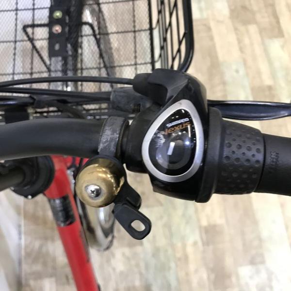 中古電動自転車 パナソニック グリッター A レッド 26インチ KE138 – e