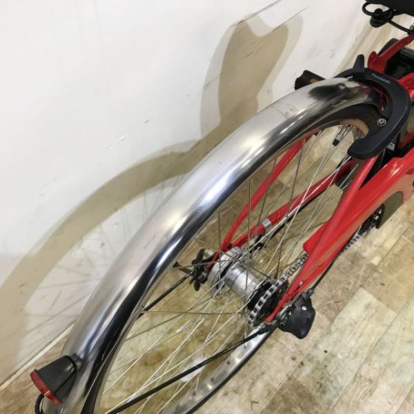 中古電動自転車 パナソニック グリッター A レッド 26インチ KE138 – e