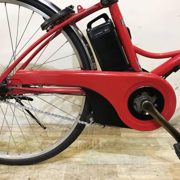 中古電動自転車 パナソニック グリッター A レッド 26インチ KE138 – e