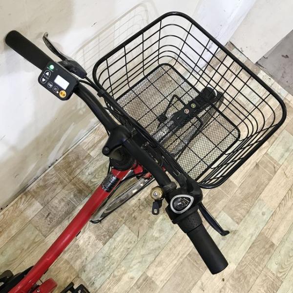 中古電動自転車 パナソニック グリッター A レッド 26インチ KE138 – e