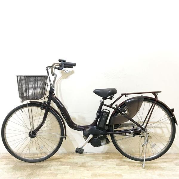 中古電動自転車 ヤマハ PAS ナチュラ L DX ブラウン 26インチ KE145