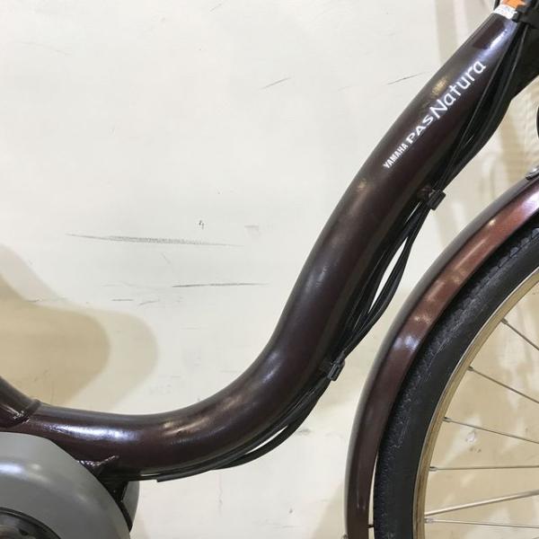中古電動自転車 ヤマハ PAS ナチュラ L DX ブラウン 26インチ KE145