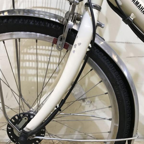 中古電動自転車 ヤマハ PAS SION V パス シオン V アイボリーホワイト