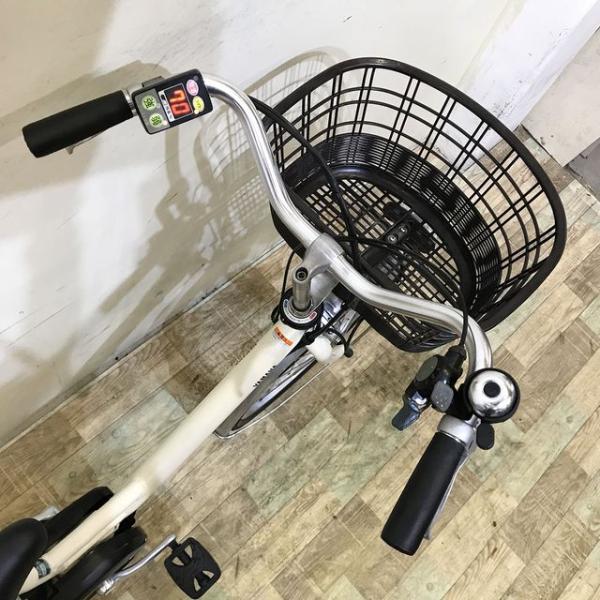 中古電動自転車 ヤマハ PAS SION V パス シオン V アイボリーホワイト